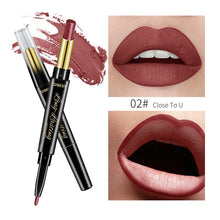 Load image into Gallery viewer, 2 In 1 Double-end Lipstick Lip Pencil