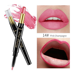 2 In 1 Double-end Lipstick Lip Pencil