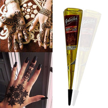 Load image into Gallery viewer, 1PC Ink Color Henna Cones Tattoo