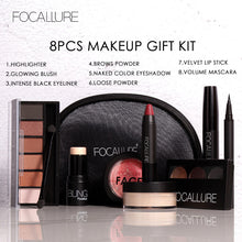Load image into Gallery viewer, FOCALLURE Makeup Tool Kit 8 PCS