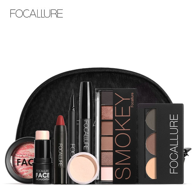 FOCALLURE Makeup Tool Kit 8 PCS