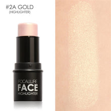 Load image into Gallery viewer, Focallure Face Highlighter&amp;Bronzer Stick Shimmer